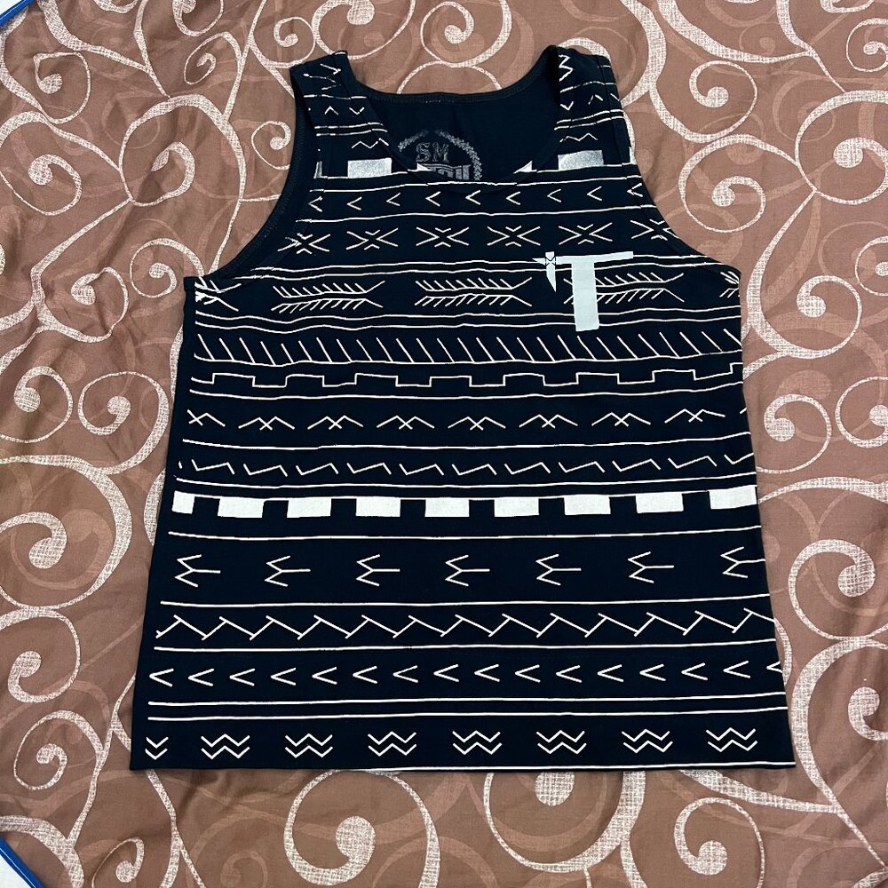 Tatau Polynesian Print Tank Top